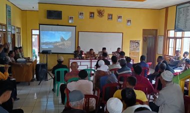 Babinsa Koramil 2213/Jampangkulon Hadiri Musyawarah Bersama Masyarakat Desa Binaan