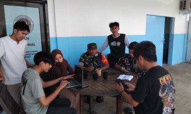 Babinsa Koramil 2208/Nyalindung Laksanakan Komsos dengan Karyawan Japfa di Desa Bojong Kalong