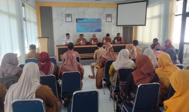 Babinsa Koramil 2211/Sagaranten Hadiri Lokakarya Mini Bulanan di Kecamatan Cidolog