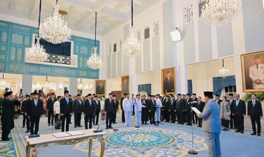 Presiden Prabowo Lantik Sejumlah Pejabat Negara