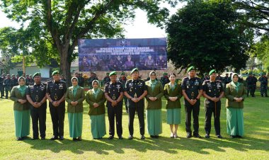 Danrem 061/Suryakancana Pimpin Upacara Serah Terima Jabatan Dandim dan Danyonif