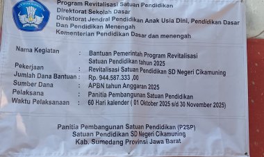 Revitalisasi SD Negeri Cikamuning: Bantuan Pemerintah untuk Meningkatkan Kualitas Pendidikan