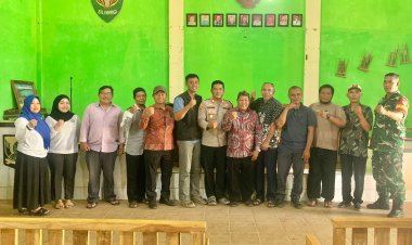 Babinsa Koramil 2215/Ciemas Hadiri Sosialisasi Program Koperasi Desa Merah Putih