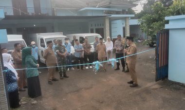 Danramil 2204/Cikidang Hadiri Launching dan Pendistribusian Makan Bergizi Gratis di Desa Tamansari