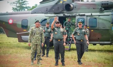 Panglima TNI Tinjau Markas Yontaipur Kostrad di Cikarang
