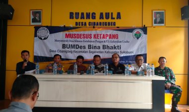 Babinsa Koramil 2211/Sagaranten Hadiri Musyawarah Desa Khusus Ketahanan Pangan dan Uji Kelayakan Usaha BUMDes