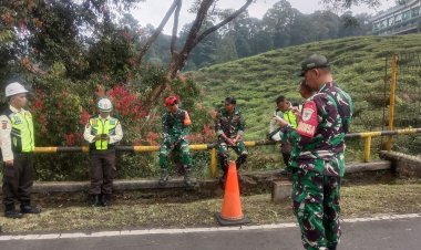 Danramil 2205/Kalapanunggal Laksanakan Patroli Wilayah di Kecamatan Kabandungan