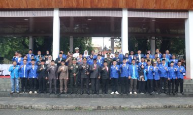 Kasdim 0622/Kabupaten Sukabumi Bersama Forkopimda Hadiri Upacara Peringatan Hari Sumpah Pemuda ke-97 Tahun 2025