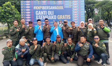 Ketua Umum Pokab hadiri upacara  Sumpah Pemuda 28 Oktober 2025 di lapangan tegar beriman kab bogor.