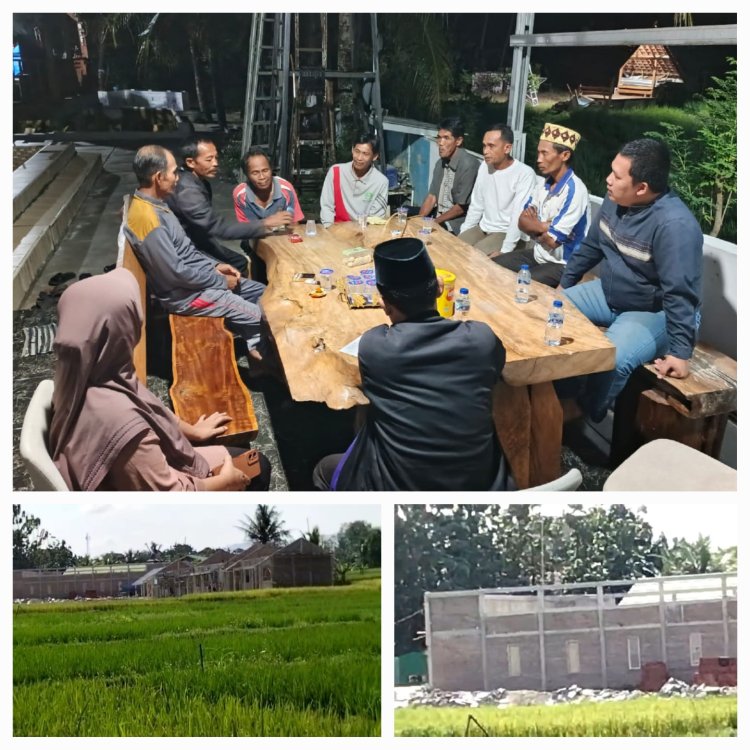 Timbun Sawah Tanpa Izin, Petani Sukaraja Tuntut Tindak Tegas Terhadap Yayasan Abdul Hakim