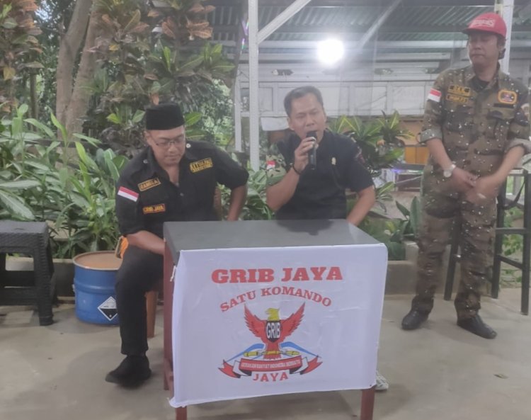 Pengukuhan Ketua Ranting GRIB JAYA PAC Bogor Timur Berlangsung Khidmat di Café Gembok Cinta Katulampa