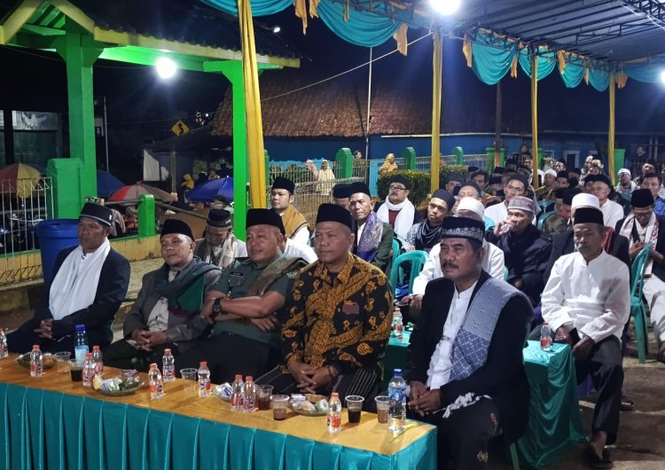 Danramil 2209/Lengkong Hadiri Peringatan Maulid Nabi Muhammad SAW di Masjid Al Hikmah