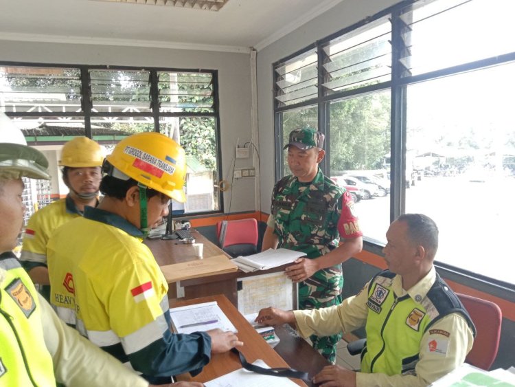 Babinsa Koramil 2205/Kalapanunggal Laksanakan Patroli di PT Star Energi Geothermal Salak