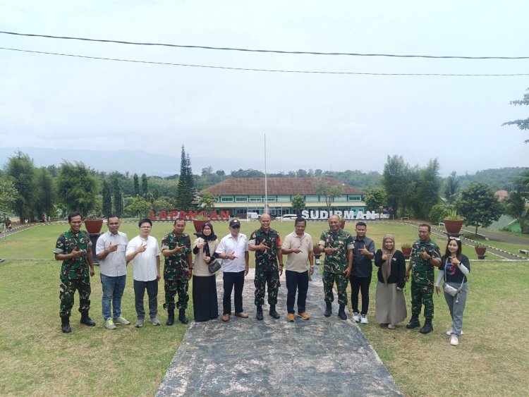 Kodim 0622/Kabupaten Sukabumi Terima Kunjungan Audiensi PT Agroind Mandiri Bahas Kerja Sama Ketahanan Pangan