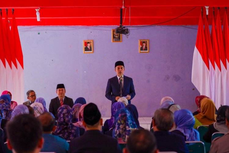 49 Kepala Sekolah Dilantik, Dedie Rachim Tekankan Jaga Integritas