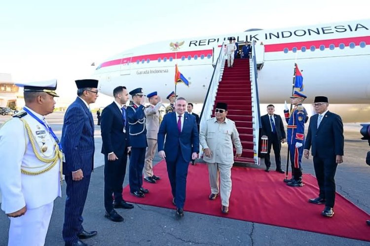 Tiba di Mesir, Presiden Prabowo akan Hadiri KTT Perdamaian Sharm El-Sheikh