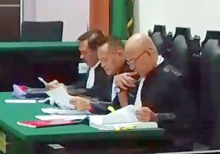 Sidang Perkara Apotik Gama. Kuasa Hukum; Keterangan saksi Harus Merujuk pada pasal 185 KUHAP