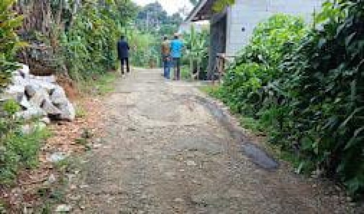 Dinas perkim hujudkan pembangunan infrastruktur jalan lingkungan berkwalitas.