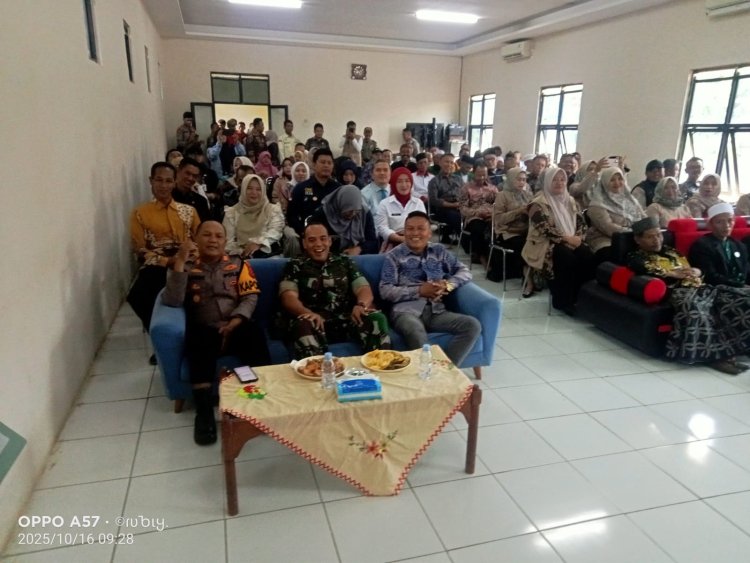 Danramil 2211/Sagaranten Hadiri Acara Lepas Sambut Camat Sagaranten