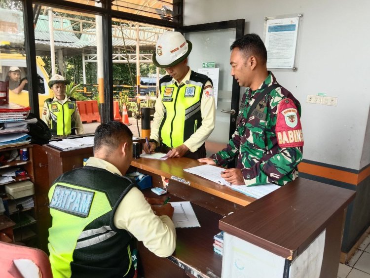 Babinsa Koramil 2205/Kalapanunggal Laksanakan Patroli di PT Star Energi Geotermal Salak