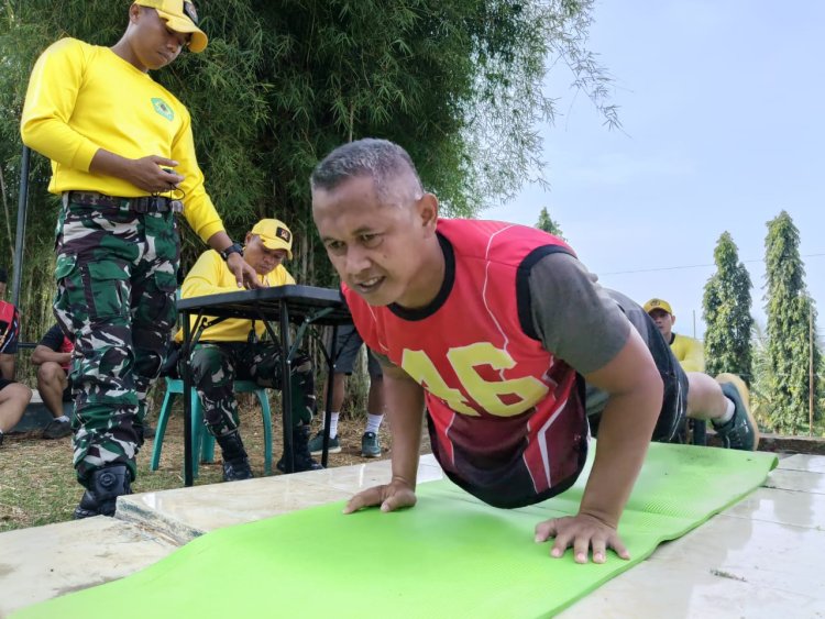 Jaga Kebugaran Prajurit, Kodim 0622/Kabupaten Sukabumi Gelar Garjas Periodik II TA. 2025
