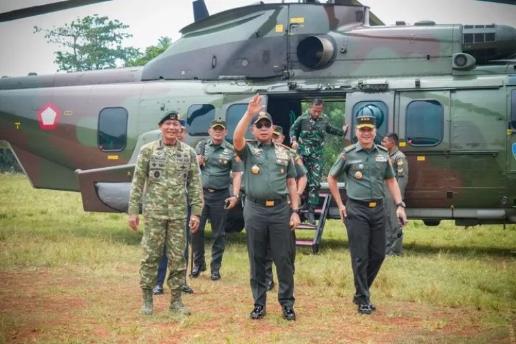 Panglima TNI Tinjau Markas Yontaipur Kostrad di Cikarang
