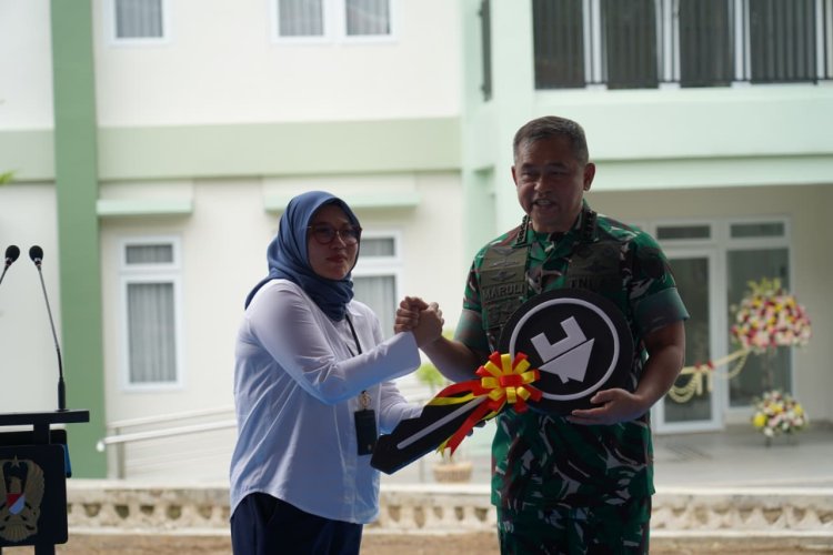Kasad Resmikan Hunian Baru Rusun Yonpomad, Wujud Kepedulian Negara terhadap Keluarga Prajurit