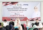 BAPANAS, BULOG, dan Komisi IV DPR RI Salurkan Bantuan Pangan 2025 di Kelurahan Tegal Gundil