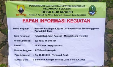 Jalan Karasak–Margalaksana Kini Mulus, Warga Sukarapih Ucapkan Terima Kasih kepada Pemerintah Provinsi Jawa Barat
