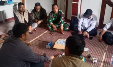 Babinsa Koramil 2211/Sagaranten Dampingi Kelompok Tani Terima Kunjungan Dinas Perhutani dan Dinas Pertanian