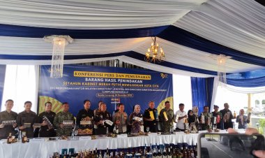 Sinergi Aparat di Lampung Berbuah Hasil: Bea Cukai Sumbagbar Lindungi Masyarakat dari Barang Ilegal