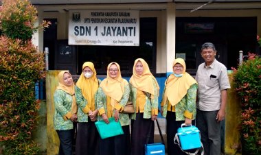 Vaksinasi di SDN 1 Jayanti, Upaya Cegah Penyakit dan Dukung Semangat Belajar Siswa