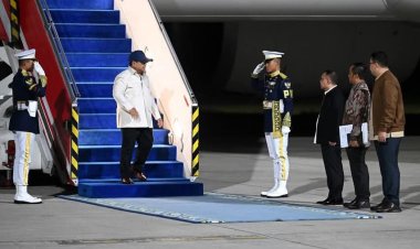 Usai Lawatan Sehari ke Australia, Presiden Prabowo Subianto Tiba di Tanah Air