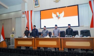 Rapat Paripurna  Dewan Perwakilan Rakyat Daerah Kabupaten Sukabumi  Ke-41 Tahun Sidang 2025