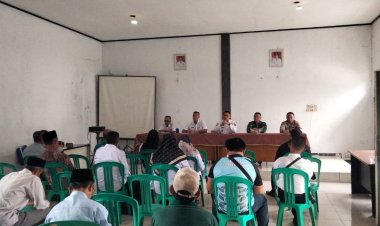 Danramil 2207/Jampang Tengah Hadiri Rapat Koordinasi Persiapan Peresmian Alun-alun Kecamatan