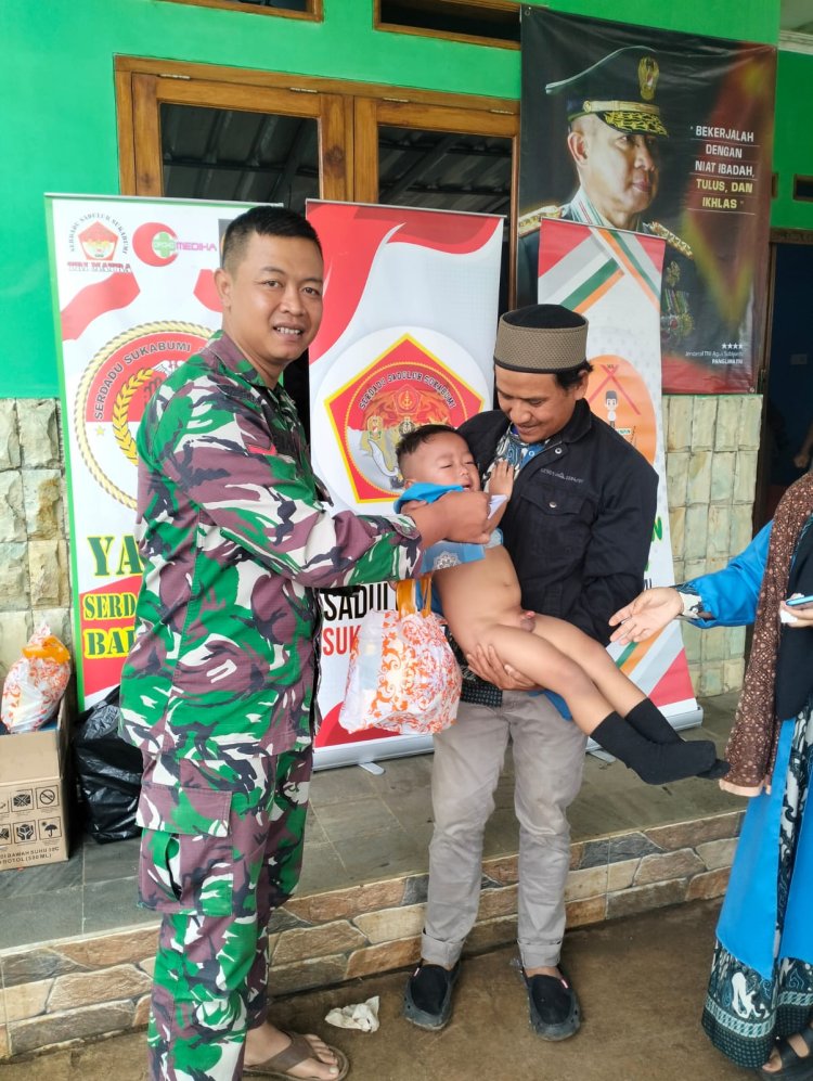 Khitanan Massal dalam Rangka HUT TNI ke-80 di Wilayah Kecamatan Purabaya