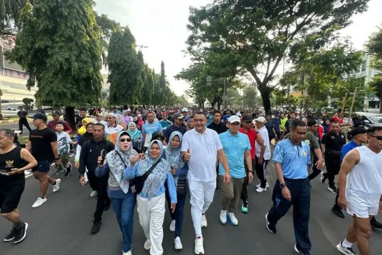 Bupati Bogor Rudy Susmanto Laksanakan Car Free Day Bersama Masyarakat