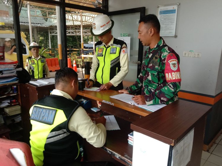 Babinsa Koramil 2205/Kalapanunggal Laksanakan Patroli ke PT Star Energy Geothermal Salak