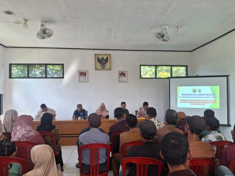 Babinsa Koramil 2204/Cikidang Hadiri Kegiatan MUSDESUS Tahun 2025 di Desa Mekarnangka