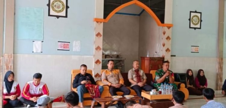 Babinsa Koramil 2215/Ciemas Hadiri Sosialisasi Bahaya Narkoba di Desa Ciemas