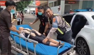 Aksi Cepat Tanggap Satlantas Polresta Bogor Kota, Bantu Ibu Hamil Pingsan di Sekitar Lippo Plaza Kebon Raya