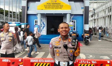 Jumlah kendaraan yang masuk jantung kota Bandung meningkat, lebih dari 600 ribu kendaraan masuk kota Bandung.