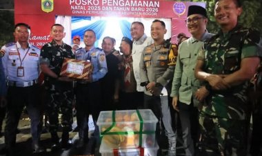 Pastikan Malam Tahun Baru Kondusif, Bupati Bogor Bersama Forkopimda Tinjau Pos Pengamanan dan Car Free Night Malam Tahun Baru 2026