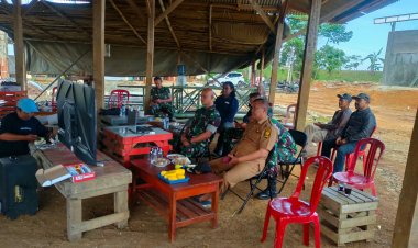 Dandim 0622/Kab. Sukabumi Ikuti Vicon Evaluasi Percepatan Pembangunan KDKMP