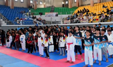 Bupati Sukabumi Buka Kejurda Karate Piala Bupati III, Bangun Karakter, Sportivitas, dan Persaudaraan