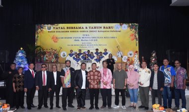 Perayaan Syukuran Natal Dan Tahun Baru 2026, Wabup" Momentum Perkuat Dan Jaga Kerukunan"