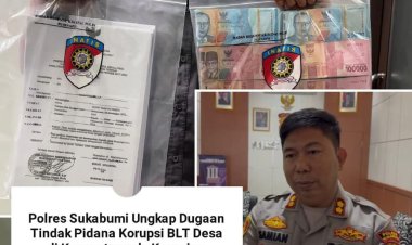 Polres Sukabumi Ungkap Dugaan Korupsi BLT Desa Karangtengah, Kerugian Negara Capai Rp1,35 Miliar