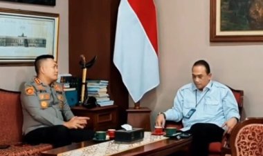 Kapolresta Bogor Kota Laksanakan Kunjungan Silaturahmi dengan Kepala Istana Kepresidenan Bogor