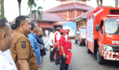 Bupati Bogor Lepas Bantuan Kemanusiaan untuk Korban Longsor di Kabupaten Bandung Barat