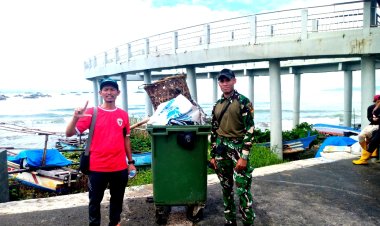 DLH Kabupaten Sukabumi Dukung Penuh Giat Korve Masal Serentak Polres Sukabumi di Alun-alun Gadobangkong